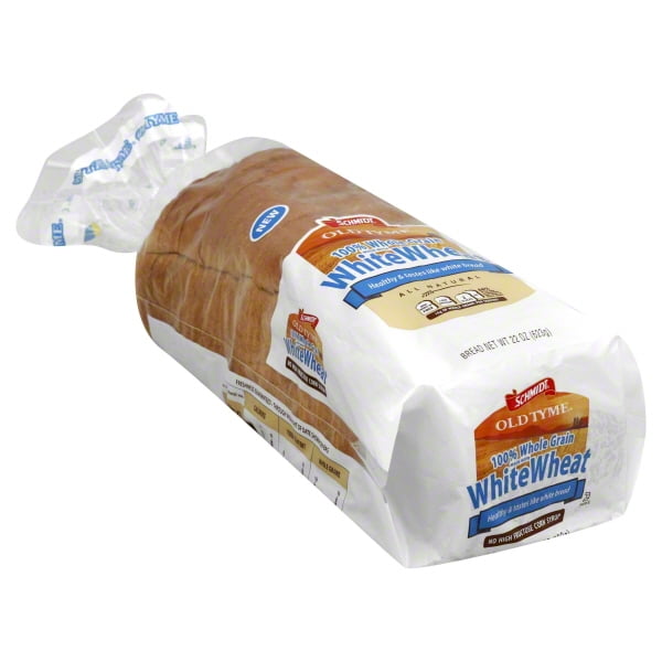 Schmidt Old Tyme 100 Whole Grain White Wheat Bread 22 oz