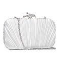 thumbnail image 4 of Yotami Clutch Purses for Women Evening/Wedding Chic Woven Bag Formal Purse Designer Handbags Gifts for Mother White, 4 of 4