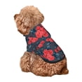 thumbnail image 5 of Haiem Rose Flowers for Winter Dog Hoodie Sweatshirts with Pockets Warm Dog Clothes for Small Dogs Chihuahua-X-Large, 5 of 7