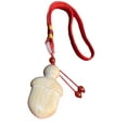 thumbnail image 4 of Adorno pequeño de madera de durazno para puerta, bolso y llavero. Estilo C 5cmx3cm, 4 of 9