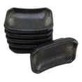thumbnail image 2 of Pack Of 6 Ceramic Grey Hakumu Soy Sauce Oil Condiment Rectangular Dishes 2oz, 2 of 9
