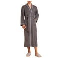 thumbnail image 2 of Kureaily Square Spa Kimono Robe Soft Light Hotel Bathrobe Two-Pieces Loungewear, 2 of 5