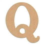MPI Wood 8" Letter Classic Font Q