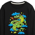 thumbnail image 3 of Instant Message - I'm A Dragon In The Clouds - Toddler & Youth Long Sleeve Graphic T-Shirt, 3 of 6