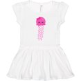 thumbnail image 3 of Inktastic Cute Jellyfish, Little Jellyfish, Pink Jellyfish Girls Toddler Dress, 3 of 5
