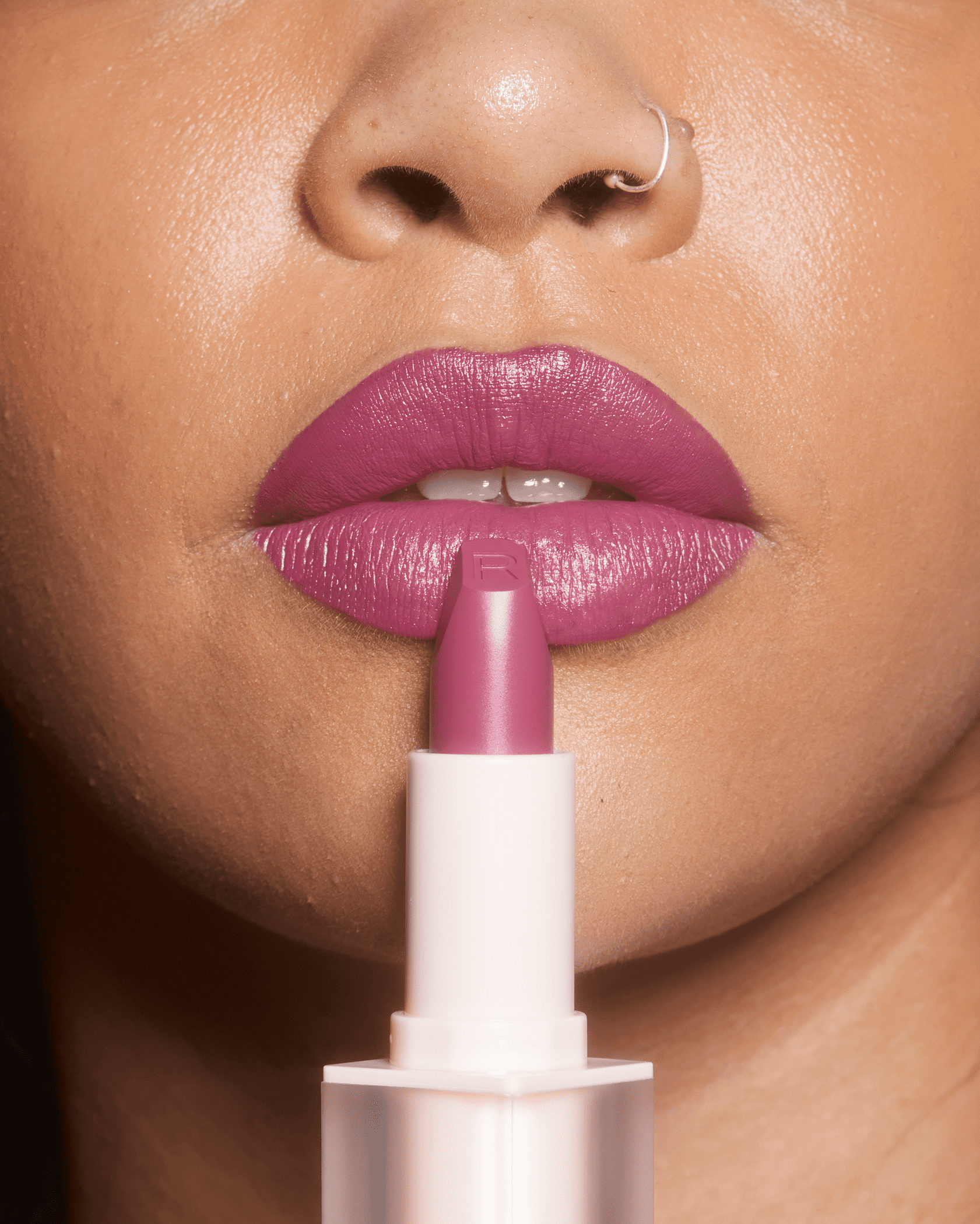 Revolution Lip Allure Highly Pigmented Satin Lipstick with Vitamin E, Berry Boss