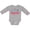 AC-Heather Grey, variant on Inktastic 4th of July Free to Sparkle in Red White and Blue Boys or Girls Long Sleeve Baby Bodysuit