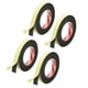 thumbnail image 1 of Cinta de Sellado para Puerta de 3/4 Pulgada x 16.4 Pies, 4 Rollos de Cinta de Espuma Autoadhesiva de 2mm para Aislamiento de Ventanas y Puertas, Negra, 1 of 6