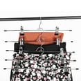 thumbnail image 5 of 10 Pcs Cintres en Acier Inoxydable Support à Pince Cintre Pantalon Ajustable Prise Pincée, 5 of 5