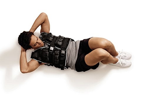 Valeo 20-Pound Weighted Vest With Removable 1 Pound Packs For