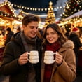 thumbnail image 4 of Christmas Tree Ceramic Mug, Cute Xmas Tree Shaped Coffee Cup, Holiday Drinking Mug for Hot Chocolate Tea Milk Gift for Family Home Party, 4 of 7