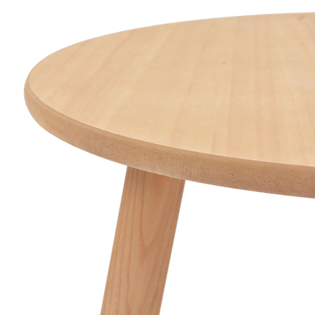Kepooman Round End Side Table for Home Office, Set of 2, Brown Kepooman Round End Side Table for Home Office, Set of 2, Brown