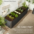 thumbnail image 7 of Best Choice Products 8x2x2ft Raised Metal Outdoor Garden Bed, Planter Box for Flowers, Vegetables, Herbs- Black, 7 of 7
