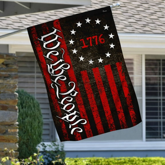Flagwix American Flag Betsy Ross Flag We The People QNK852F, Independence Day Decorations, Polyester Double-sided Printed House Flag