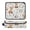 Cute Watercolor Animal Pattern, variant on Hair Tool Organizer Bag with Heat Resistant Mat Removable Travel Storage Case for Hot Air Brushes Curling Irons Cute Penguins and Stars