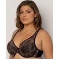 thumbnail image 4 of Sheer Mesh Plunge T-Shirt Bra - Chantilly, 4 of 7