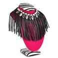 thumbnail image 2 of Fringe & Stones Detachable Collar 6", 2 of 2