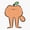 1pcs, variant on Catto-Orange Er, Phone Decal Water Bottle Stickers Car Decals, Funny Birthday Gift