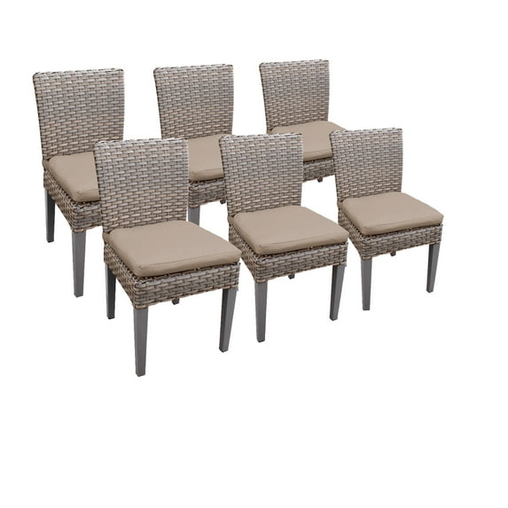 6 Harmony Armless Dining Chairs
