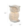 thumbnail image 3 of Simple Designs Porcelain Wise Owl Shaped Animal Light Table Lamp, 3 of 6