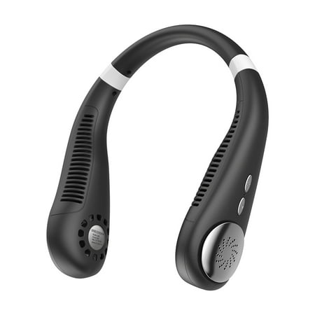 

Mini Neck Hanging Silent Cooling Fan Portable Bladeless - Black