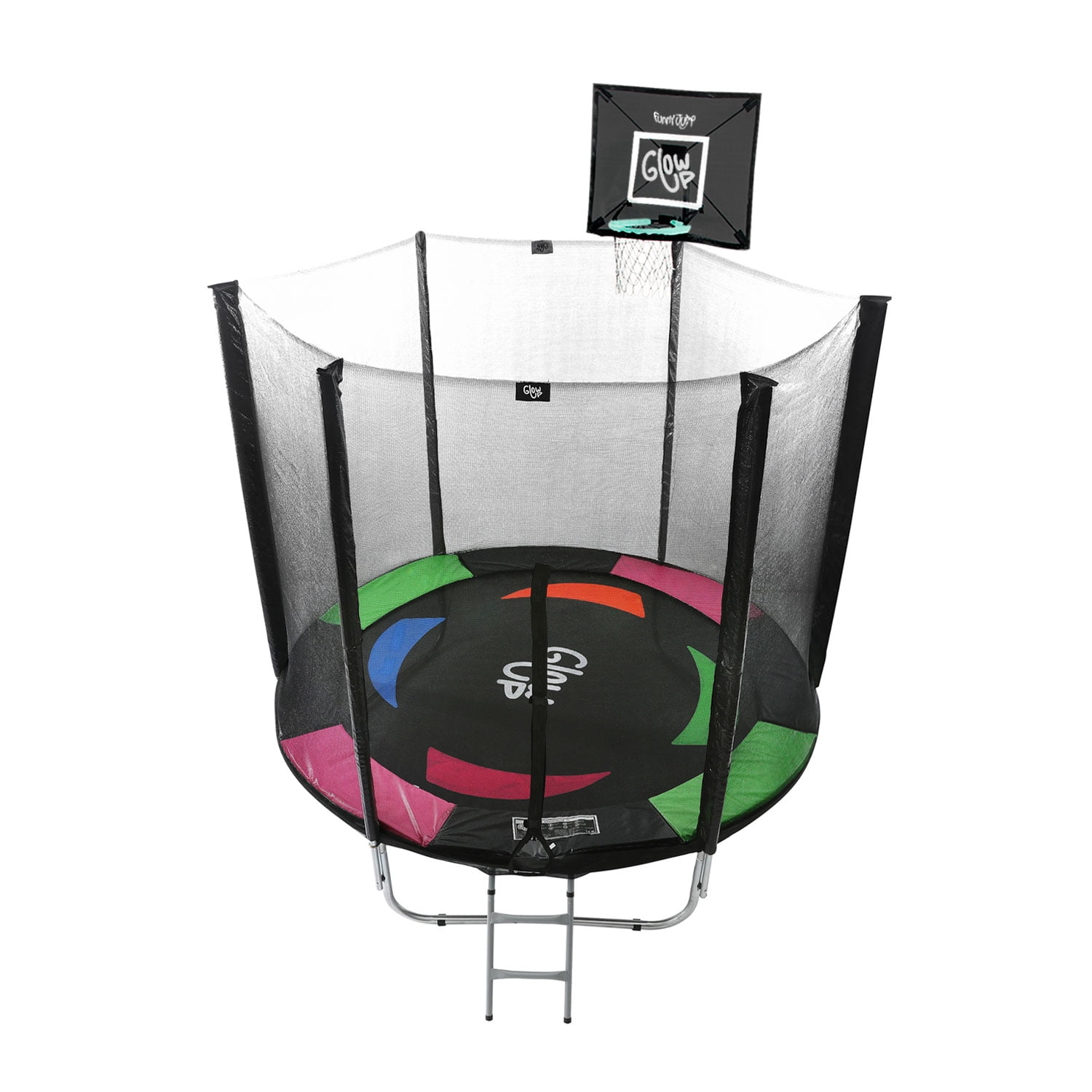 Pack Cama Elástica + Set De Basquetbol