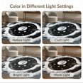 thumbnail image 7 of ODIKA 6'x9' Ultra-Soft Area Rug, Gothic Witchy Haul Mystical Symbols Arcane Stars Moons Corridor None Washable, Bare feet friendly, Silk-Touch for Guest Room, Bedroom, 7 of 7