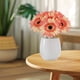 thumbnail image 5 of Set de flores de seda de crisantemo artificial 6 piezas | Ramos decorativos realistas de 10,23 pulgadas | Blanco Naranja Azul Vino Verde Rosa Amarillo | Centro de mesa para bodas en la cocina en, 5 of 6