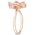 thumbnail image 3 of Everly Women's Morganite 10k Rose Gold Ring, 3 of 7