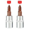 thumbnail image 1 of BTOER Screwdriver Bit Socket Drive Wrench Cross Screwdriver For Electrician Mechanic Bit 6 3mm Shank Repair Power Tool, 1 of 6