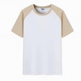 thumbnail image 4 of TOWED22 Boy's Short Sleeve Tees Crew Neck Graphic T-Shirts Funny Cartoon Print Casual Cotton Tops for Kids(Khaki,9-10 Y), 4 of 4