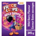 thumbnail image 1 of Froot Loops Wild Berry Flavour Cereal, 345g, 1 of 5