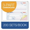 thumbnail image 4 of (4 pack) Adams Cardinal. Tops 3-part Hardbound Receipt Book, 7 X 2 3/4, 200 Sets/Book, 4 of 6