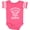 Football Pink and White, variant on Inktastic Handpicked for Earth by My Uncle in Heaven with Angel Wings Boys or Girls Baby Bodysuit