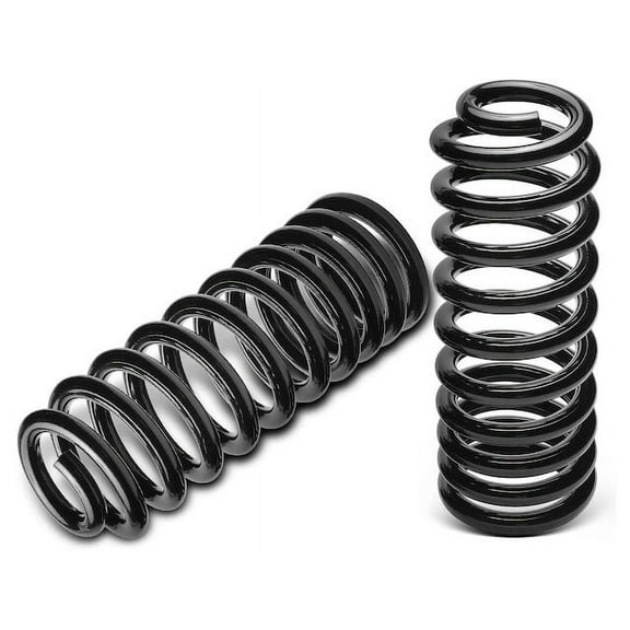 Front Coil Spring Set 2 - Compatible with 1965 - 1979 Ford F-250 1966 1967 1968 1969 1970 1971 1972 1973 1974 1975 1976 1977 1978
