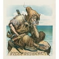 thumbnail image 2 of Udo Keppler 20x22 Black Ornate Framed Double Matted Museum Art Print Titled: Robinson Crusoe Fairbanks (1906), 2 of 5