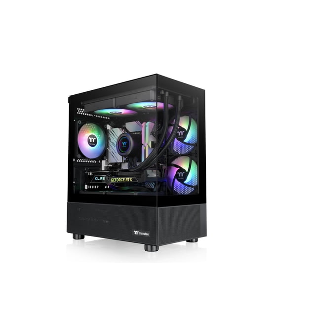 Ventiladores Case Thermaltake View 170 TG ARGB negros micro-ATX +