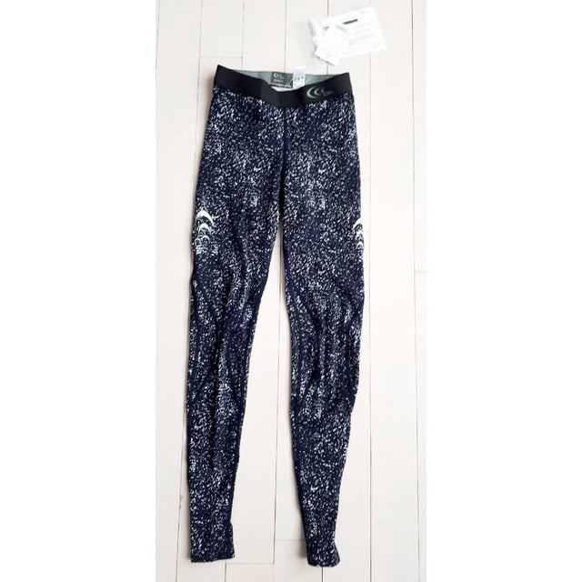 C3fit Performance Long Tights Sport Made in Japan Sport Dark Navy / Marble (M)