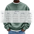 thumbnail image 7 of Mineart Men's Crewneck Sweatshirt Long Sleeve Fall Oversized Pullover Tops Loose Fit Athletic Comfy Basic Shirts, 7 of 7