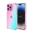 thumbnail image 2 of +New iphone15 four-corner anti-fall Apple 15pro mobile phone case iphone13pro gradient color applicable, 2 of 3