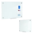 thumbnail image 4 of Glass Dry Erase Board with Magnets & Markers, Frameless Magnetic Whiteboard for Wall, Stain Resistant, Easy Clean, for Office, Home, Classroom, 4 of 7