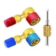 thumbnail image 2 of Adaptador de acoplamiento rápido para CA R134A R1234yf, adaptador rápido para R1234yf, 90 grados para CA QC15H L AD51 52 VC04, 2 of 7