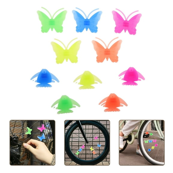 Soimiss Bicycle Spoke Charm Bike Spoke Beads Plastic 26PCS