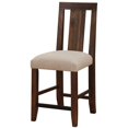 thumbnail image 1 of Modus Tabouret de Comptoir 24 Pouces en Brun Brique (Ensemble de 2), 1 of 6