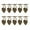Gold/Bronze, variant on 10 Sets Gold/Bronze/Tibetan Shape Toggle Clasps for Jewelry Making Bracelets End Clasp Findings