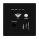 thumbnail image 1 of 300Mbps 2.4Ghz WIFI Router Wireless WiFi Socket RJ45 AP Relay Smart USB Socket Panel Embedded Wall W, 1 of 5