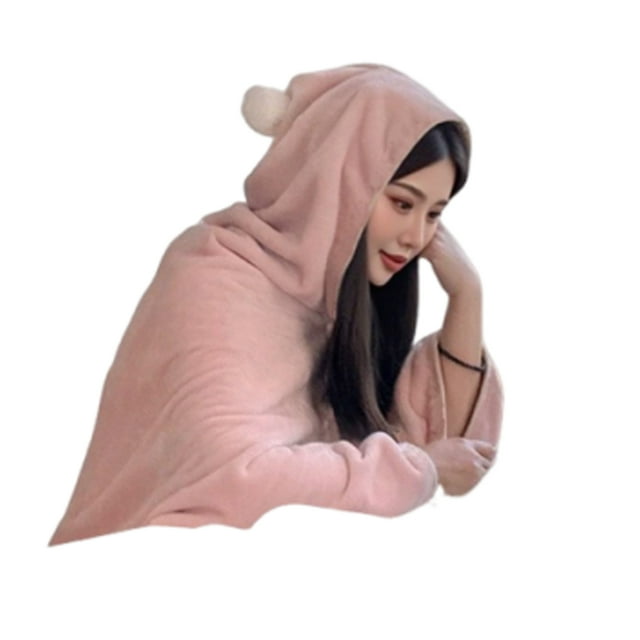 Advancent Manta de oficina, tela suave, cómoda manta de sofá, manta ligera, cálida, para oficina, cama, exterior Suministros térmicos polvo de caucho 85x150cm