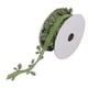 thumbnail image 1 of Cinta de 1,6 pulgadas de ancho para papel de regalo, cinta sólida en forma de hoja para decoración de bodas, color verde, 1 of 8