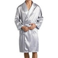 Terry Cloth Robes Male Robes Men Mens Bath Robe Robe Thin, Summer, Silk