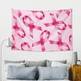 thumbnail image 5 of Xecao Breast Cancer Ribbons Awareness Print Tapestry, Wall Hanging Room Funny Decor, Backdrop Room Decor for Bedroom Living Room dormitory, 5 of 8